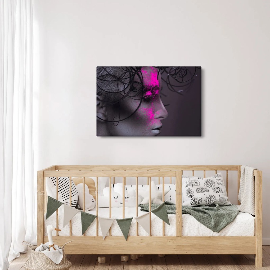 Egy nő képe (90x60 cm)