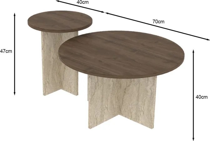 Private - Walnut, Travertine