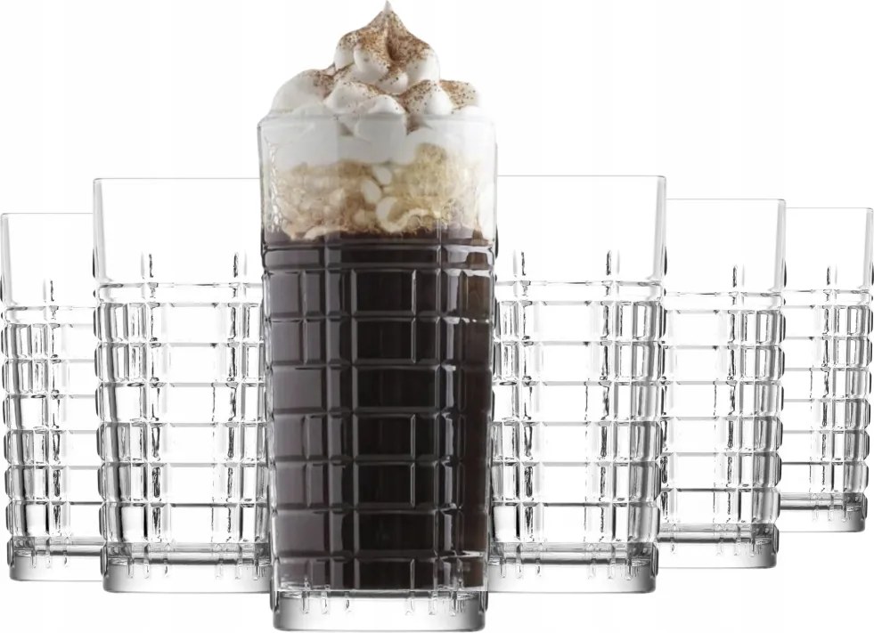 Italos pohár vízleveshez Magas Sia Brit 356 ml 6 db