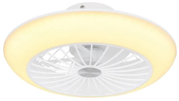 Globo 03632W - LED mennyezeti lámpa ventilátorral LAFEE LED/18W/230V