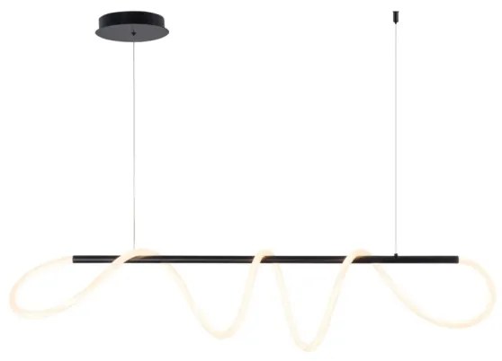 Zuma Line 20006PM-BK - LED Csillár zsinóron BALBO LED/45W/230V 3000/4000/6000K