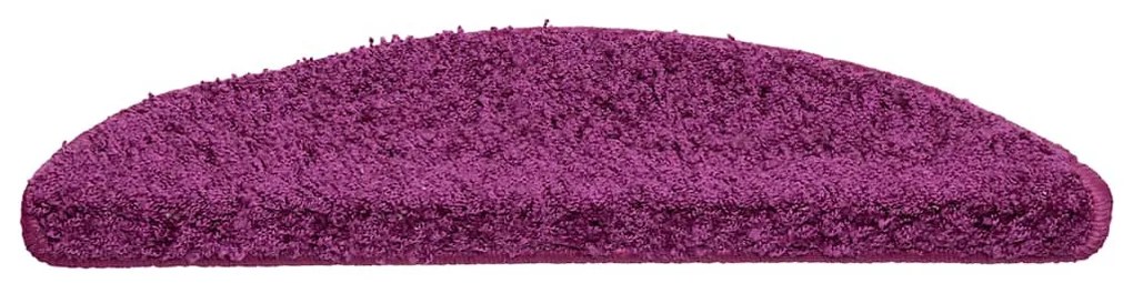 30 db lila félkör alakú lépcsőszőnyeg 56 x 17 x 3 cm