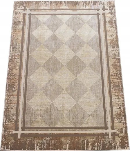 Szőnyeg 150x300 Vintage A Nappaliba Bézs, Duplés