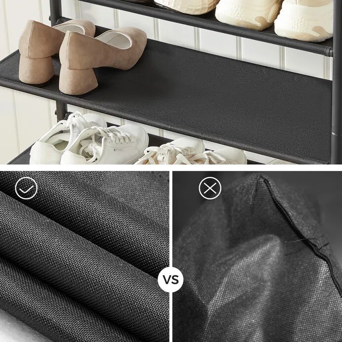 Barna MDF Cipős Szekrény. ABO-E1035 OLW