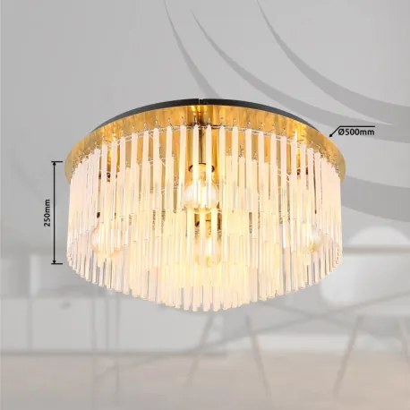 GLOBO 15698D1M GORLEY Glamour Mennyezeti Lámpa IP20