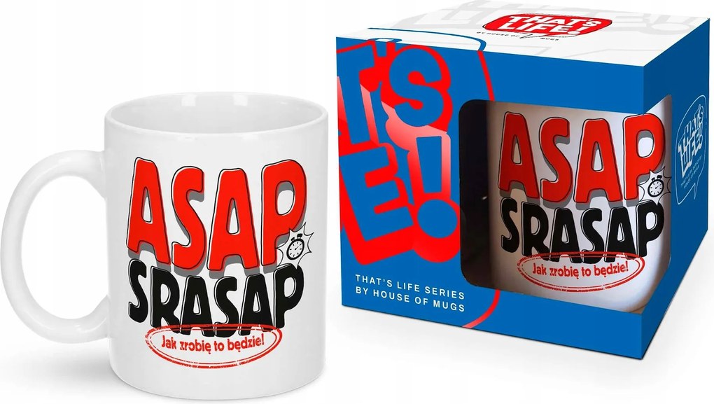 Bögre Life Asap Srasap Ha Megteszem, Ajándék Lesz Minden Lázadónak