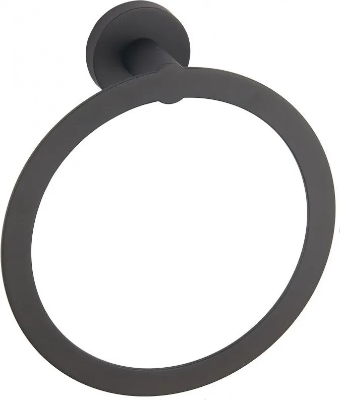 Mexen Tiber törölközőtartó, fekete - 7050532-70