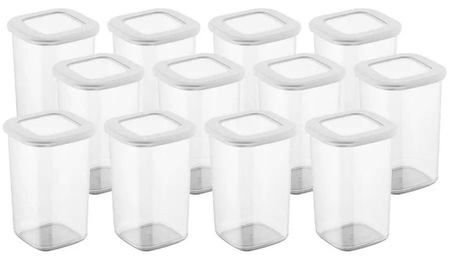 Élelmiszertartó doboz szett 12 db-os Fresco – Hermia