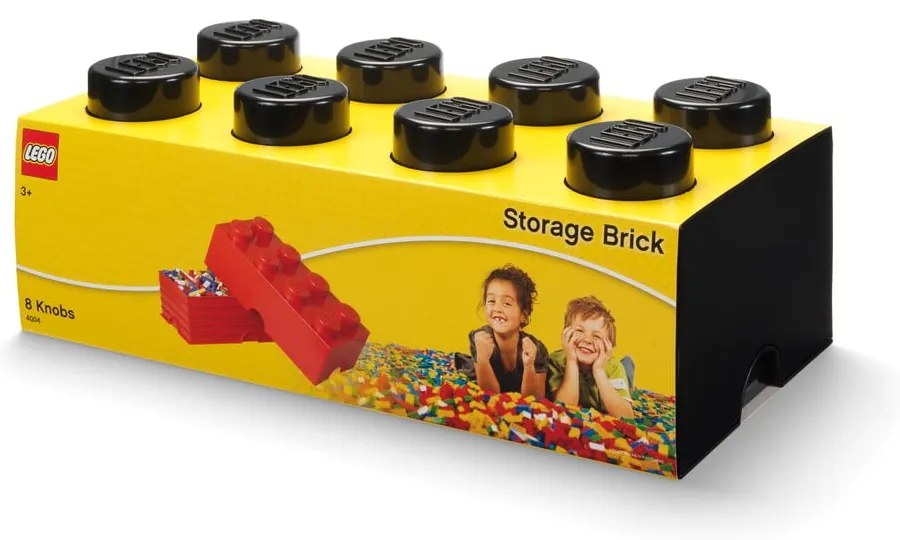 Fekete tárolódoboz - LEGO®