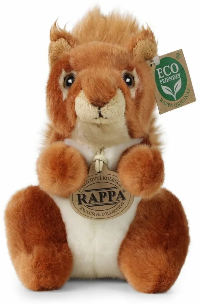 Rappa plüss mókus 18 cm ECO-FRIENDLY