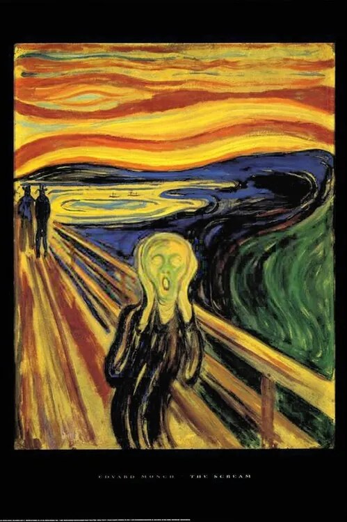 Plakát Edvard Munch - Scream