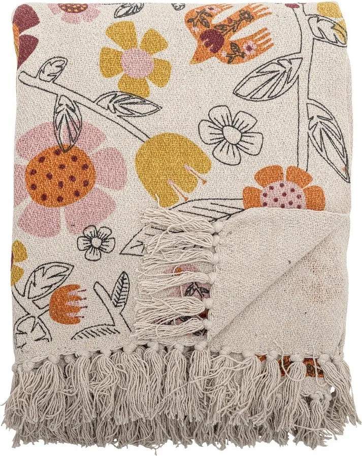 Pamutkeverék takaró 130x160 cm Vivielle – Bloomingville