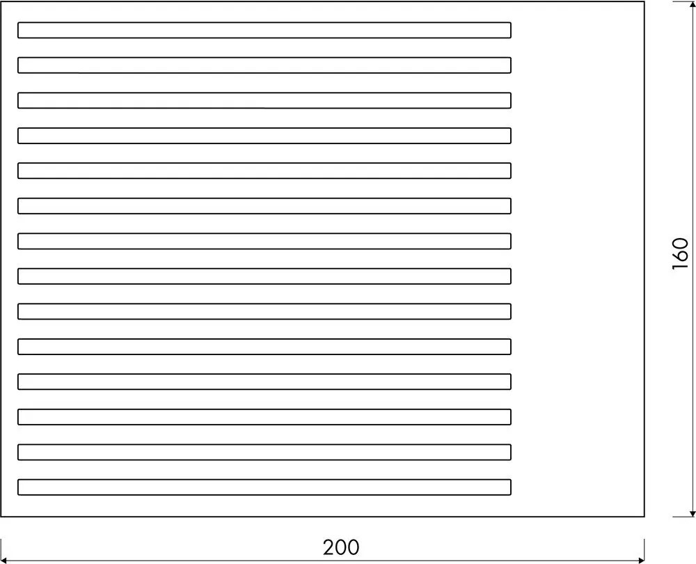 Zöld takaró 160x200 cm Onu – noo.ma