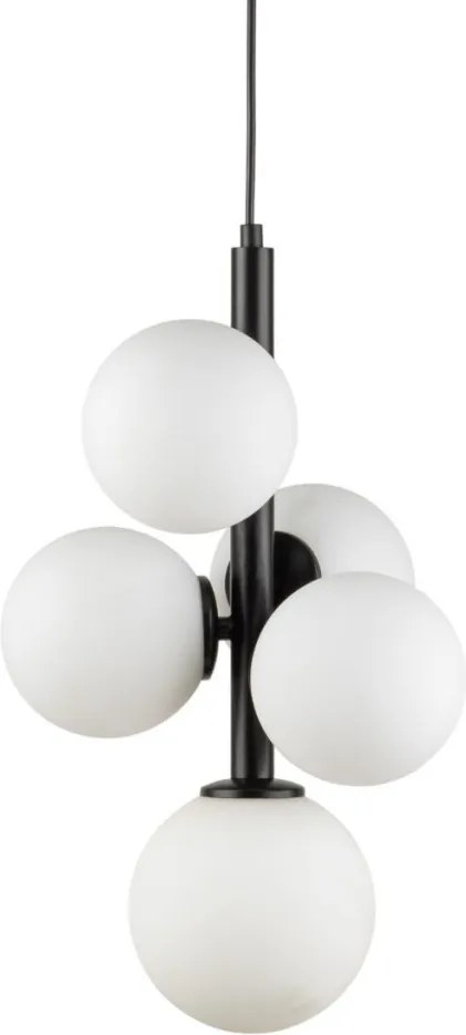 SIGMA LIGHTING 33488 PERLA Modern Függesztett Lámpa Fehér, Fekete G9 IP20