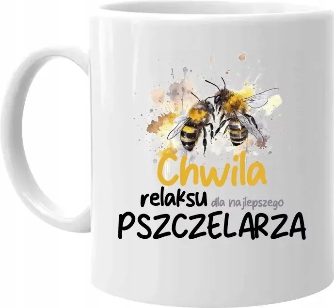 Egy pillanatnyi kikapcsolódás a legjobb méhésznek Bögre A Méhésznek