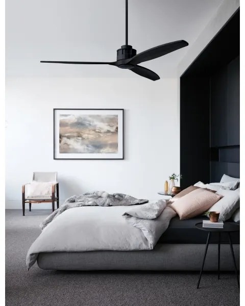 Lucci air 210508 - Mennyezeti ventilátor AIRFUSION AKMANI paulownia/fekete + távirányító