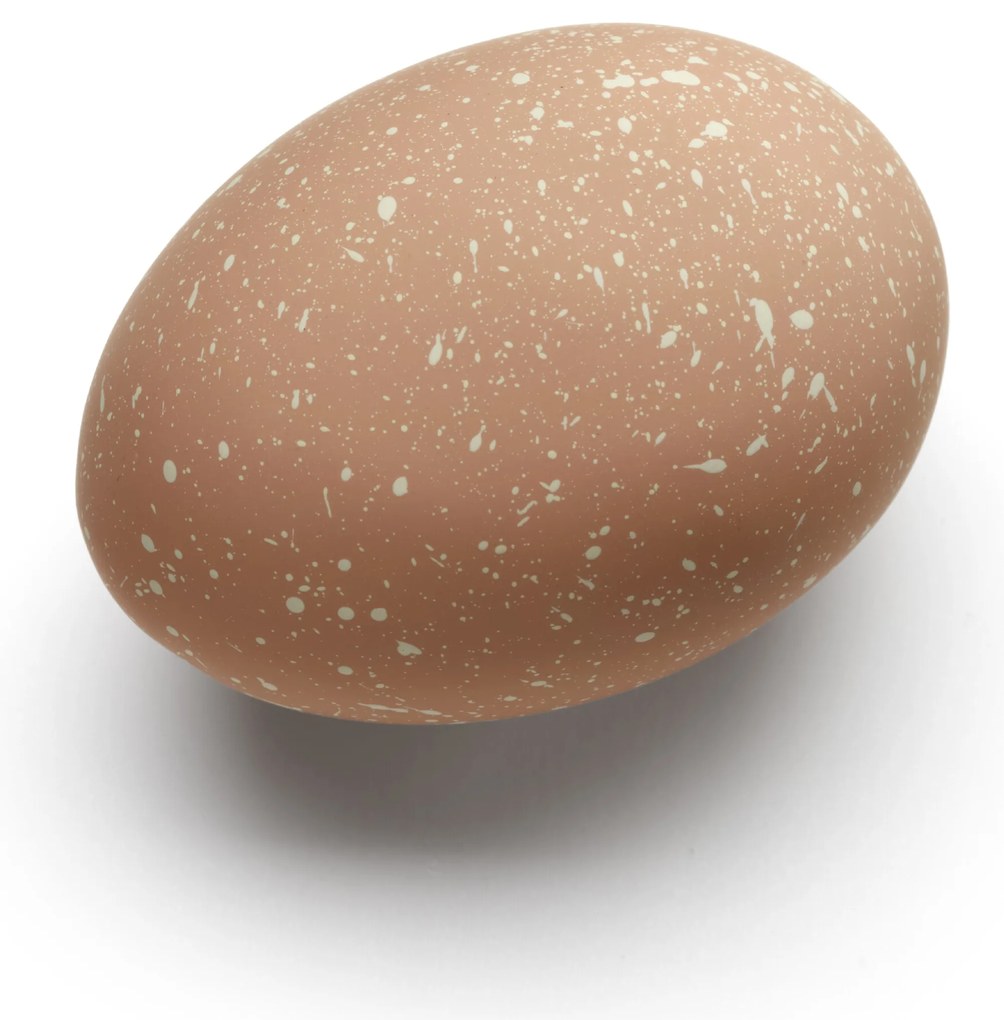Tojásdísz 2db, kávé színű - COOEE