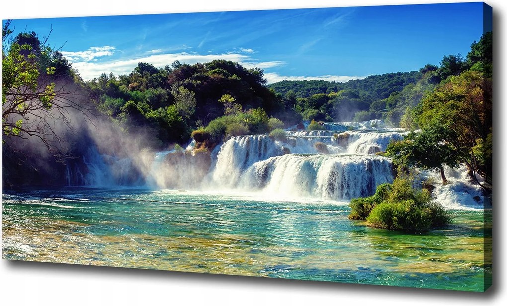 Vászonkép Krka vízesések 100x70 cm