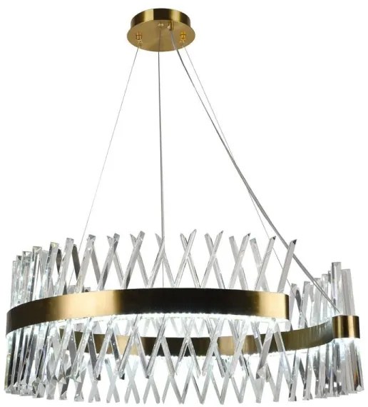 LED állítható fényerőjű lámpa kábelre LED/175W/230V 3000-6500K arany + DO