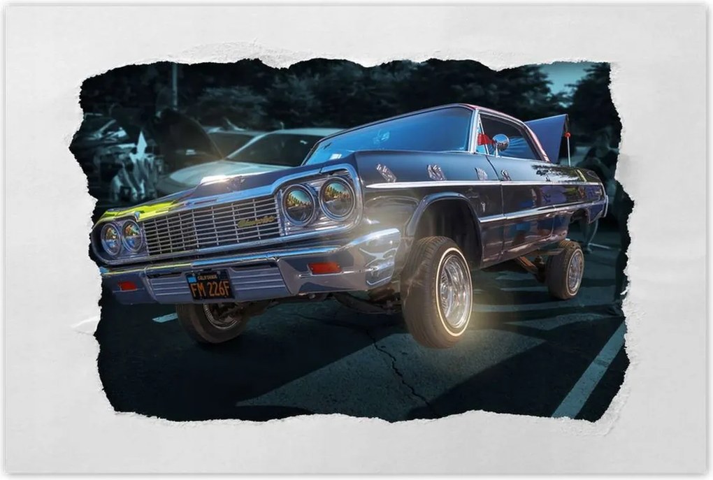 Poszterek 120x80 Chevy Impala Lowrider