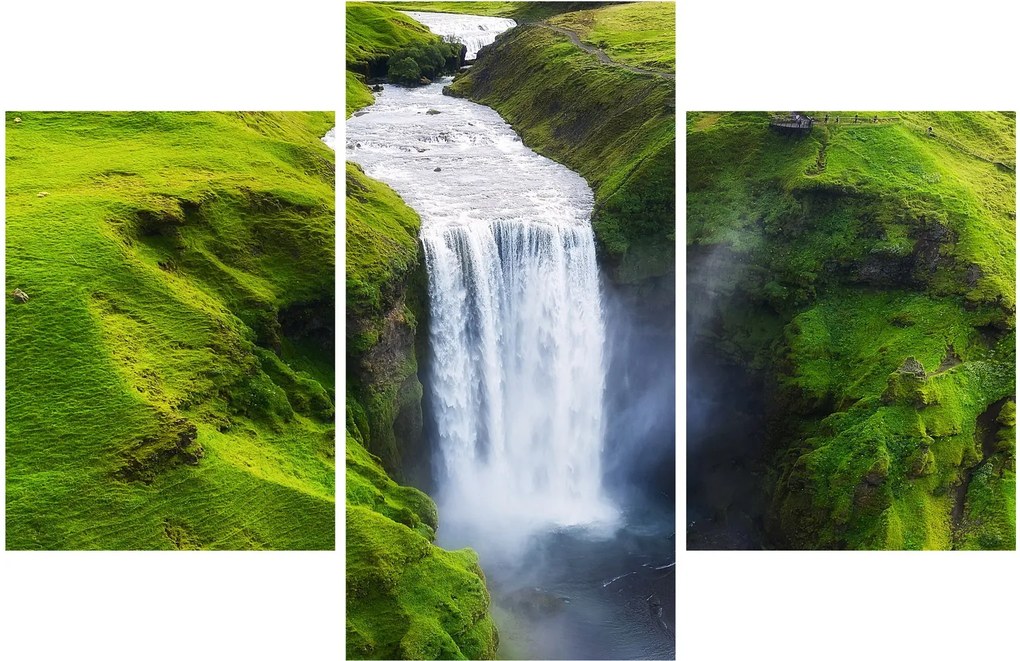 Kép - Skogafoss vízesés (90x60 cm)