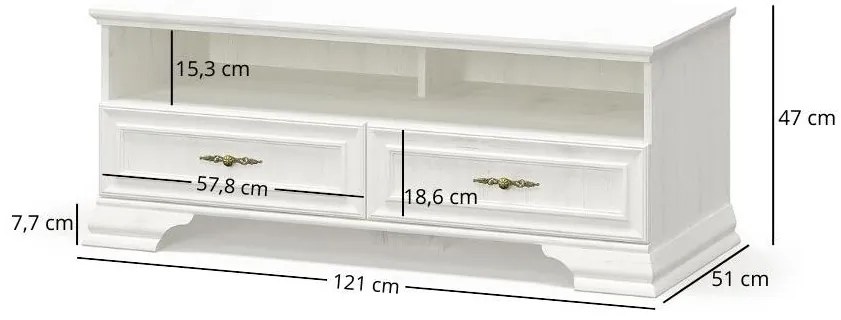 TV szekrény Incantatos (andersen fenyő) . 1116894