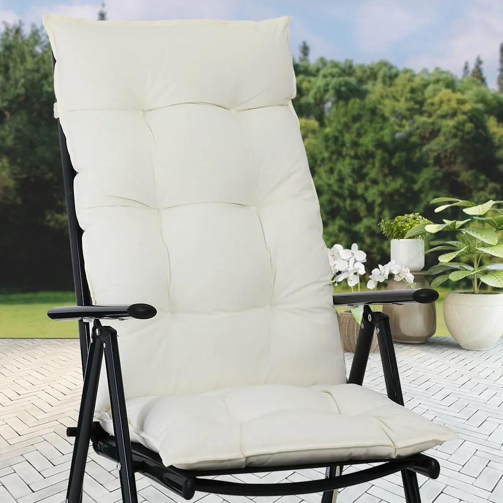 Detex® 6 x Cozy Vanamo ülőpárna 129x53x10 cm - krém