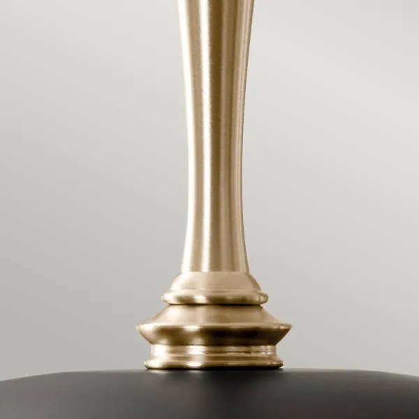 Kichler KL-DELAROSA-P-BK - Csillár láncon DELAROSA 1xE27/60W/230V fekete/réz