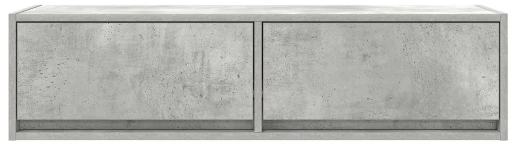 TV Szekrény Betongrey 100x31x25,5 cm Szerelt Fa