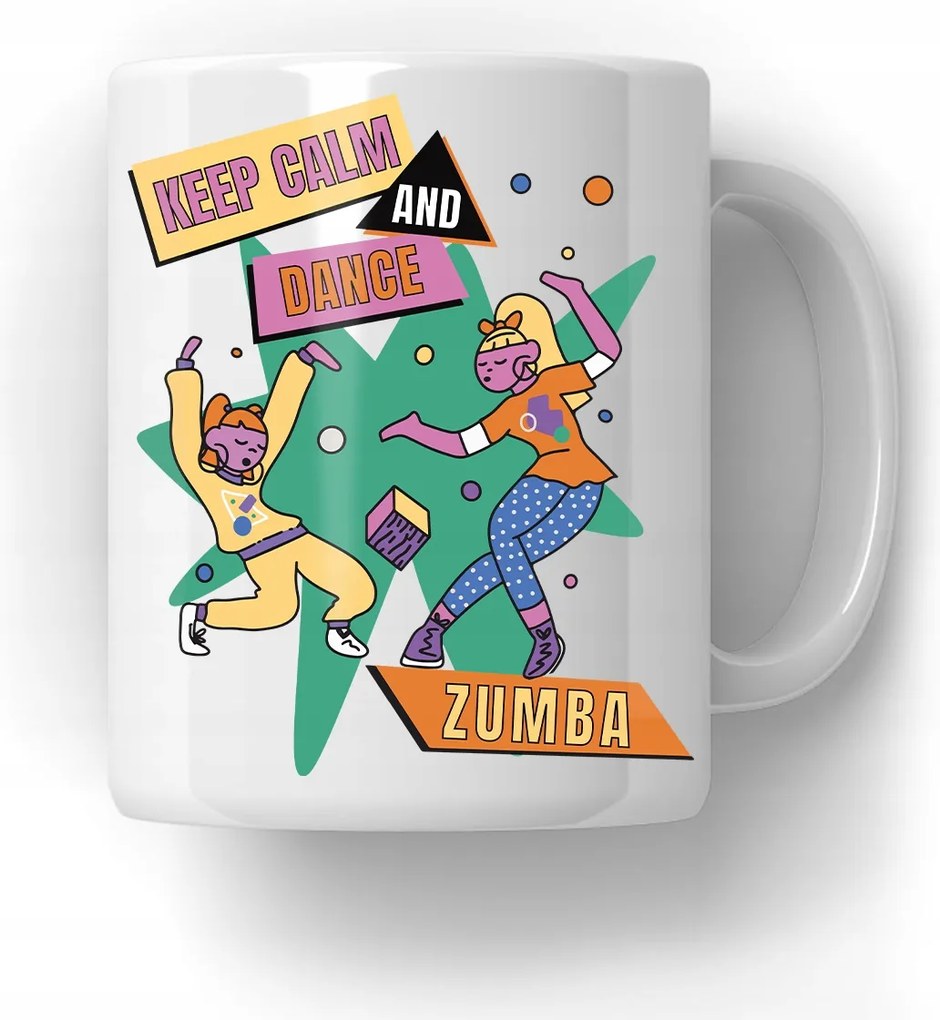 Zumba Táncos Bögre Ajándék Sportolónak Edzőterembe