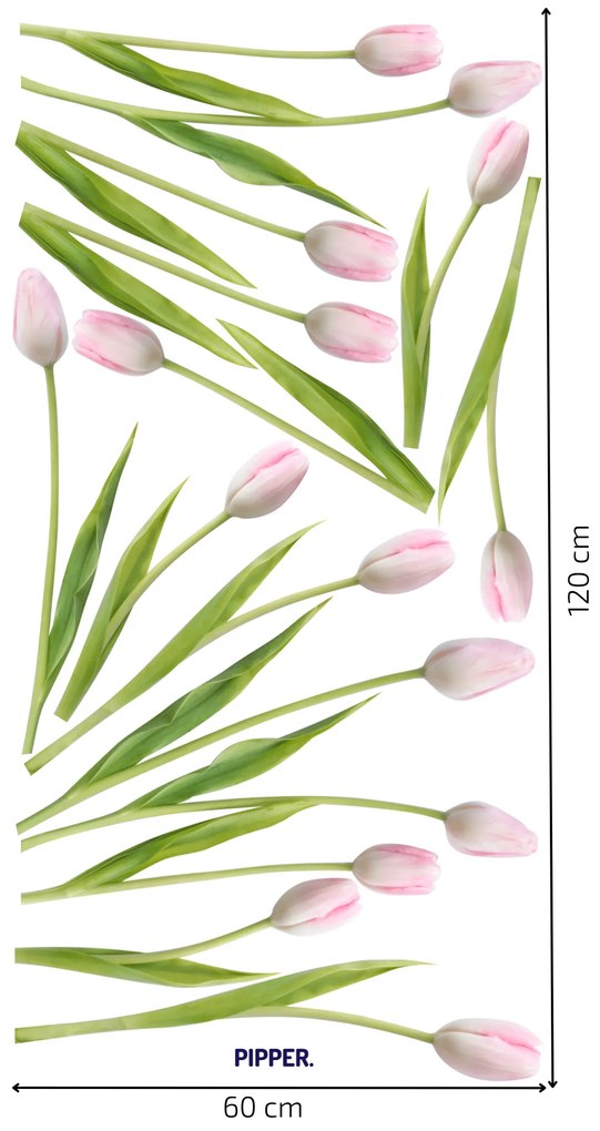 PIPPER. Textil falmatrica "Tulipánok 2"