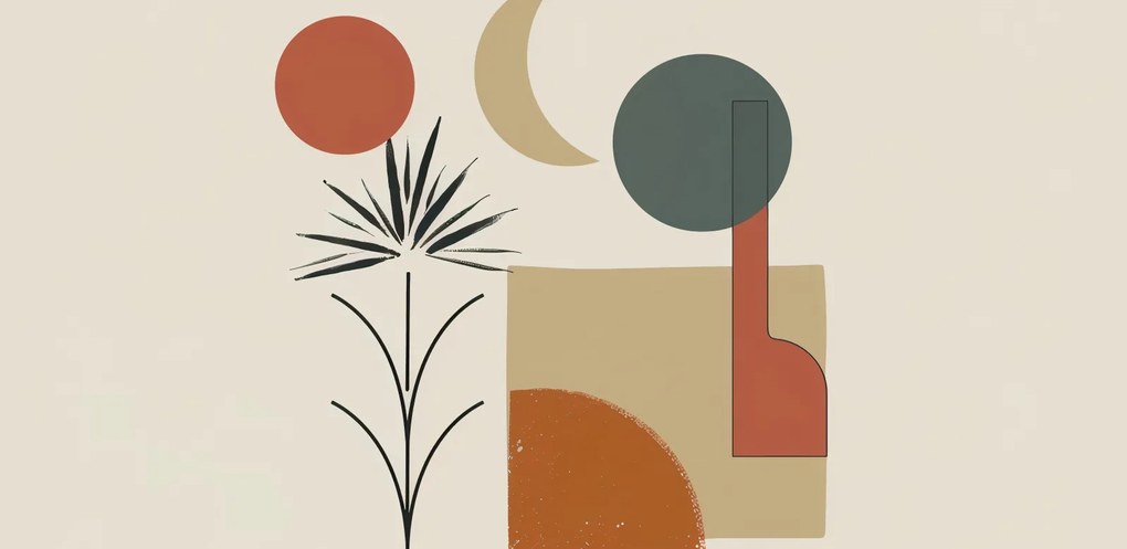 Poszter 91,3x44,5cm Nap, Hold és élet