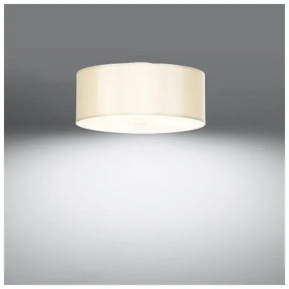 Sollux SL.0759 - Mennyezeti lámpa SKALA 3xE27/60W/230V átm. 30 cm fehér