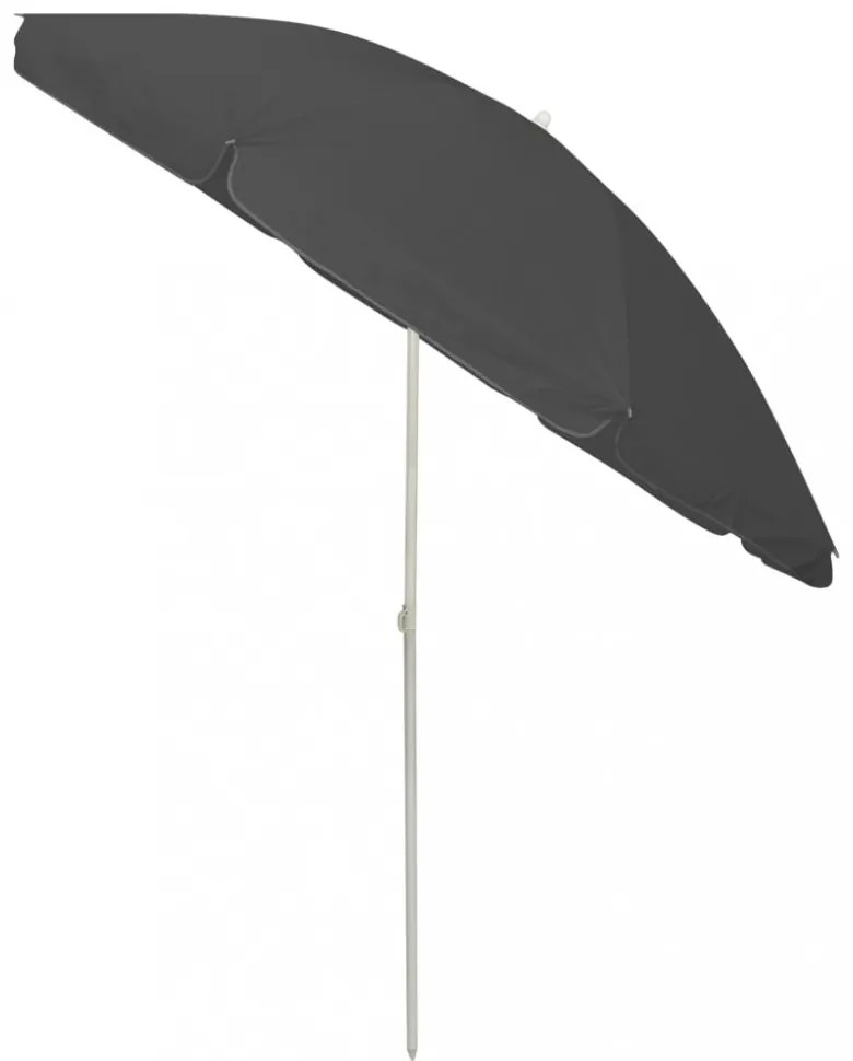 antracitszürke strandnapernyő 240 cm