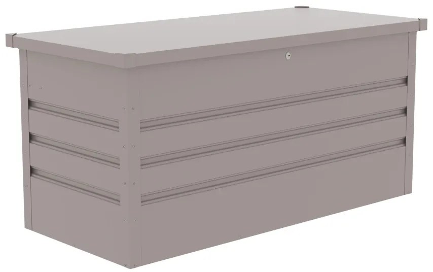 Kerti láda G21 Denver 400 L, szürke fém