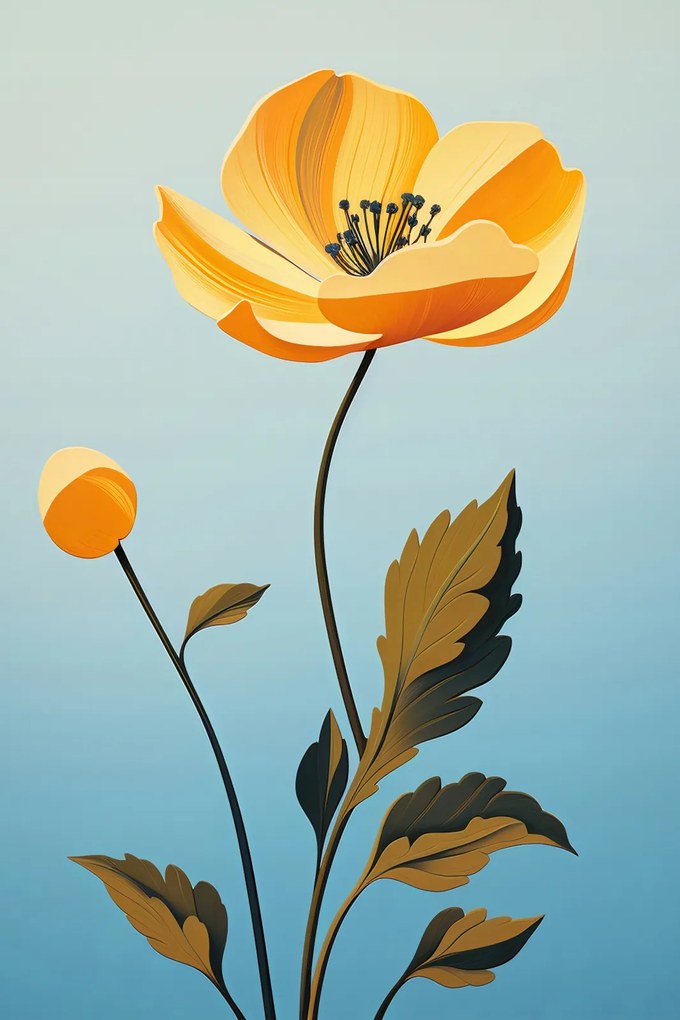 Poszter 40x60cm Reggeli sugarak