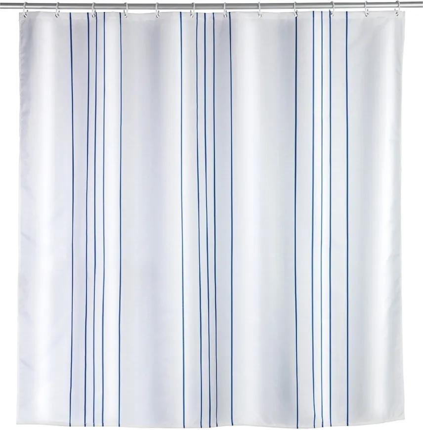 Line Blue zuhanyfüggöny, 180 x 200 cm - Wenko