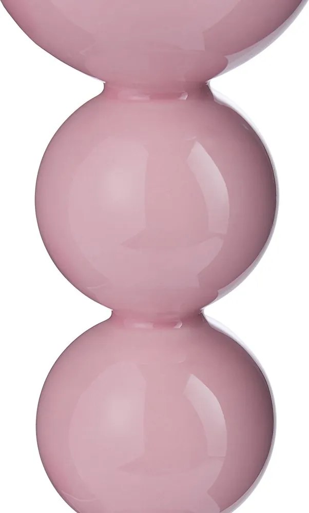 HOLY MOLY kerámia gyertyatartó 20 cm ,rózsaszín