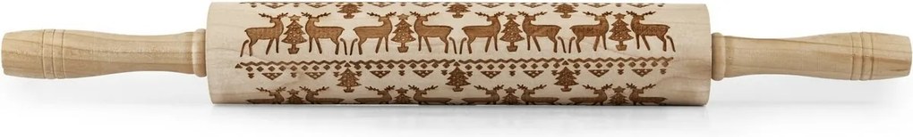 Toro nyujtófa rénszarvasos díszítéssel, 38 cm