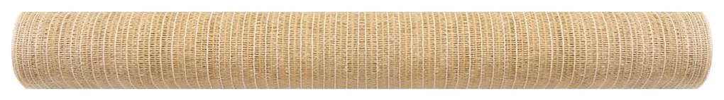 bézs HDPE belátásgátló háló 1,2 x 50 m 195 g/m²