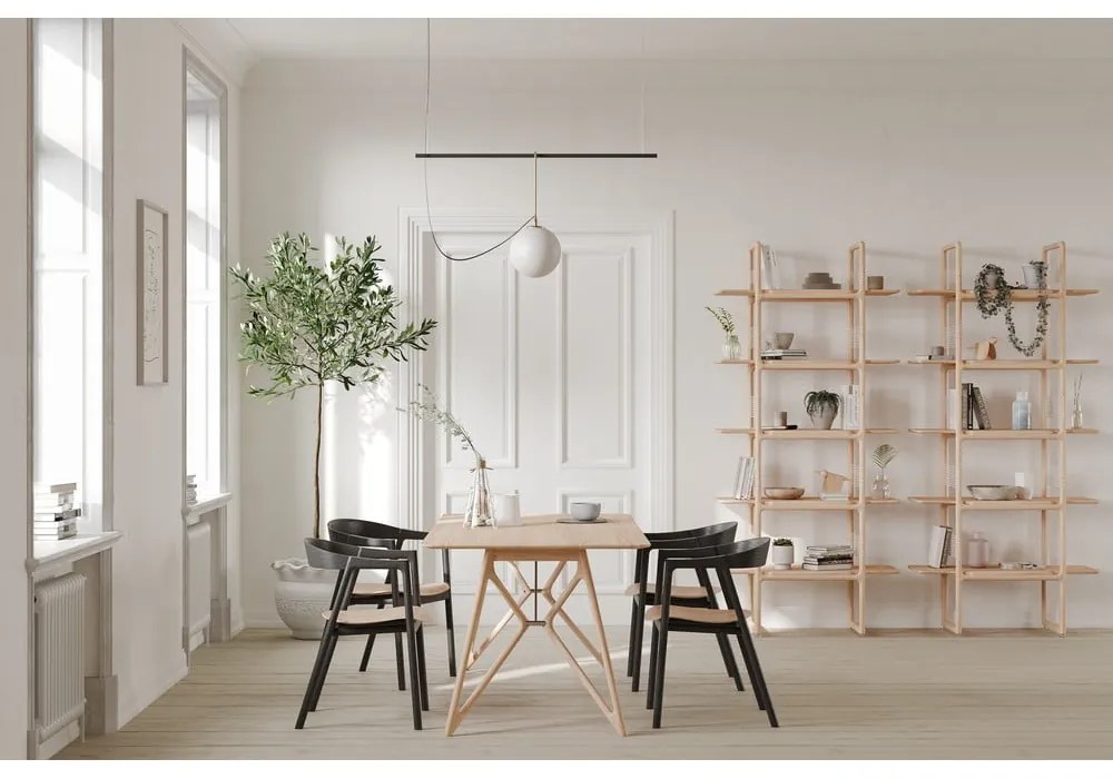 Tölgyfa étkezőasztal 240x90 cm Tink - Gazzda