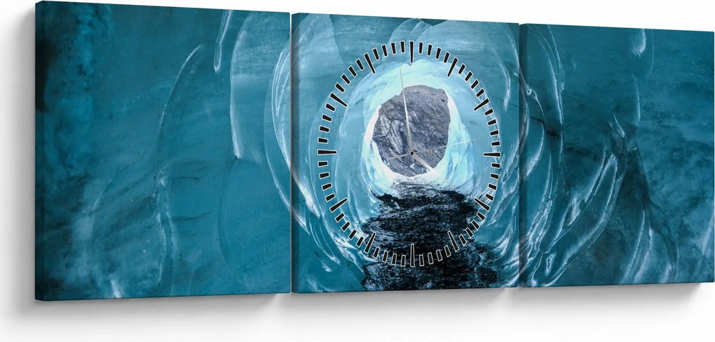 Kép - Glacier (órával) (90x30 cm)