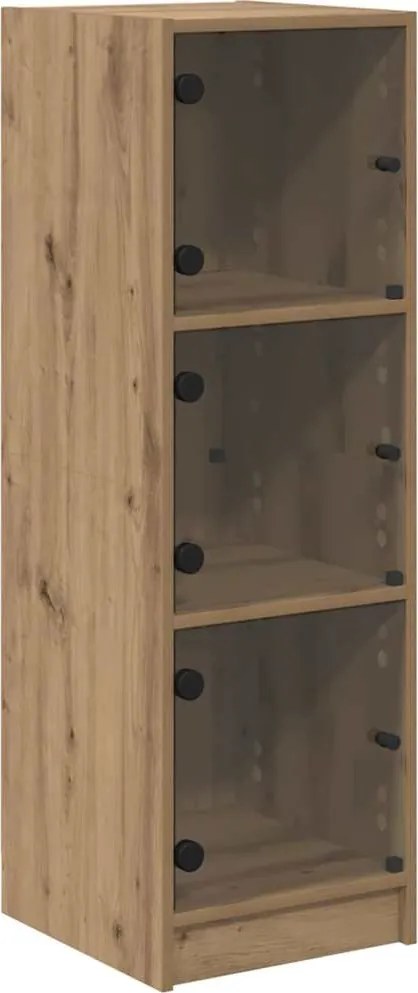 vidaXL Magasfiú Artisan tölgy 35 x 37 x 109 cm Faanyag