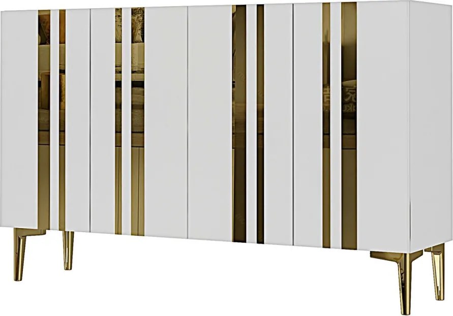 Mia 120 - White, Gold
