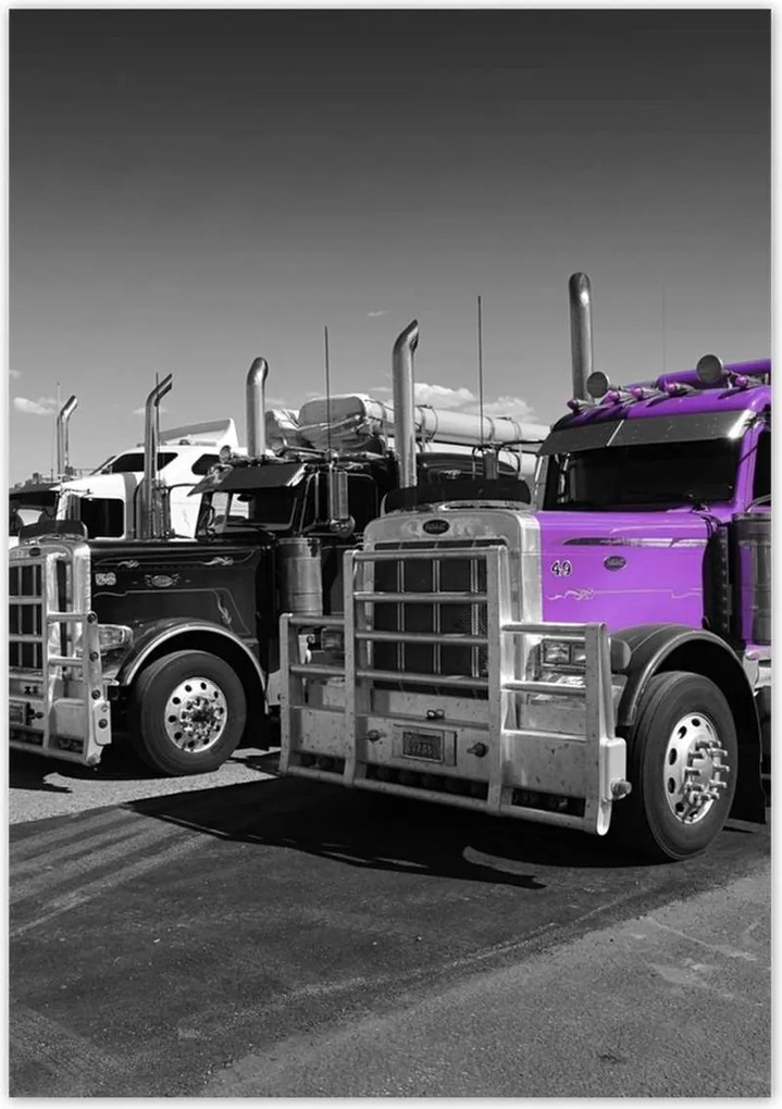 Poszterek 70x100 Teherautó