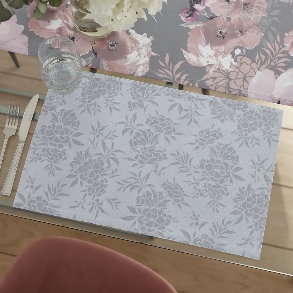 Tányéralátét szett 2 db-os 30x46 cm Dramatic Floral – Catherine Lansfield