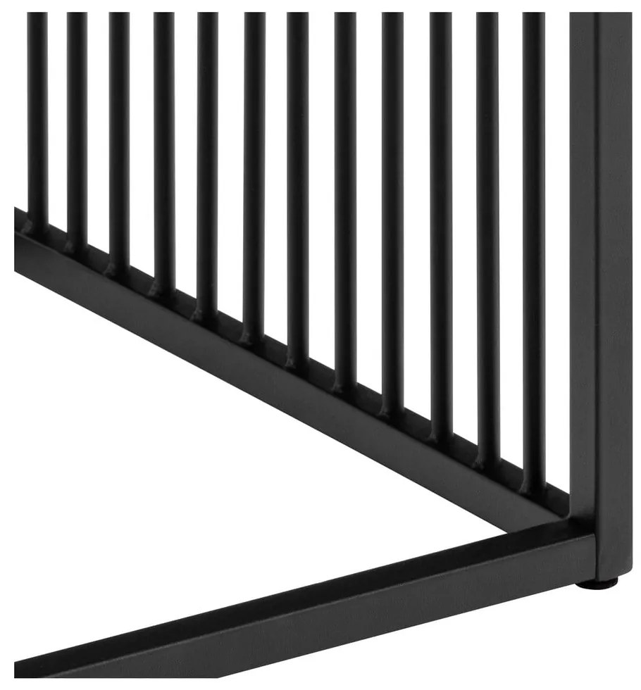 Tárolóasztal tölgyfa dekoros asztallappal 40x40 cm Strington – Actona