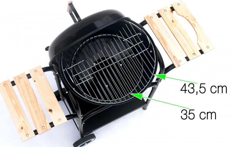 MIR270 szenes grill fedéllel