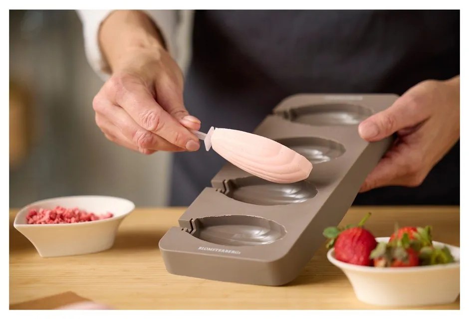 Szilikon jégkrémkészítő forma – Blomsterbergs