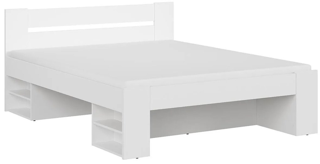 Franciaágy 160 cm Nepo Plus 14 (fehér) (ágyrács nélkül) . 1098328